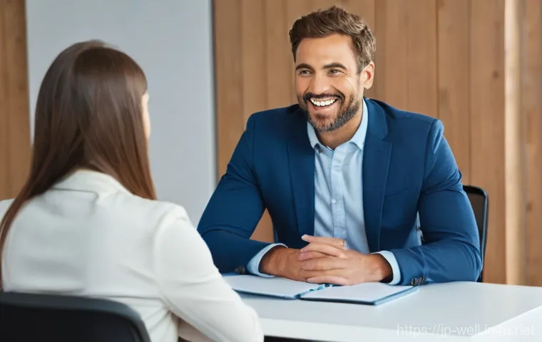 웰빙코디네이터 인터뷰 준비 - **Image Prompt 1: Reflective Self-Analysis for a Well-being Interview**
    A bright and serene imag...