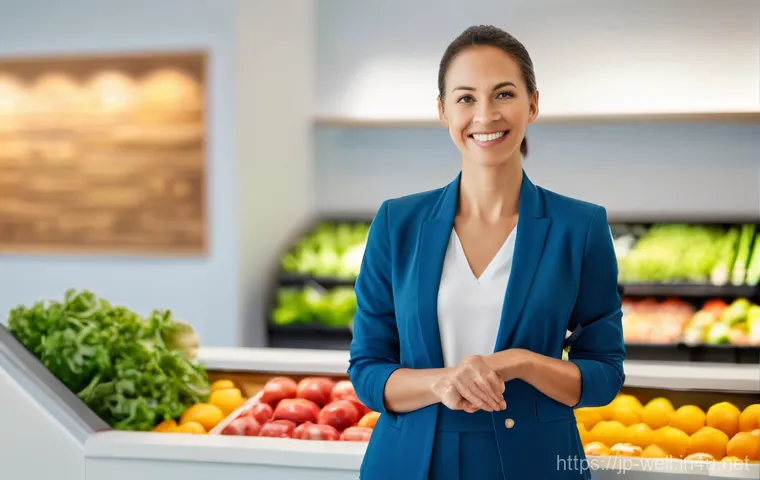 웰빙코디네이터가 알아야 할 영양학 - **Prompt:** A serene and intelligent female wellness coordinator, approximately 30-40 years old, wit...