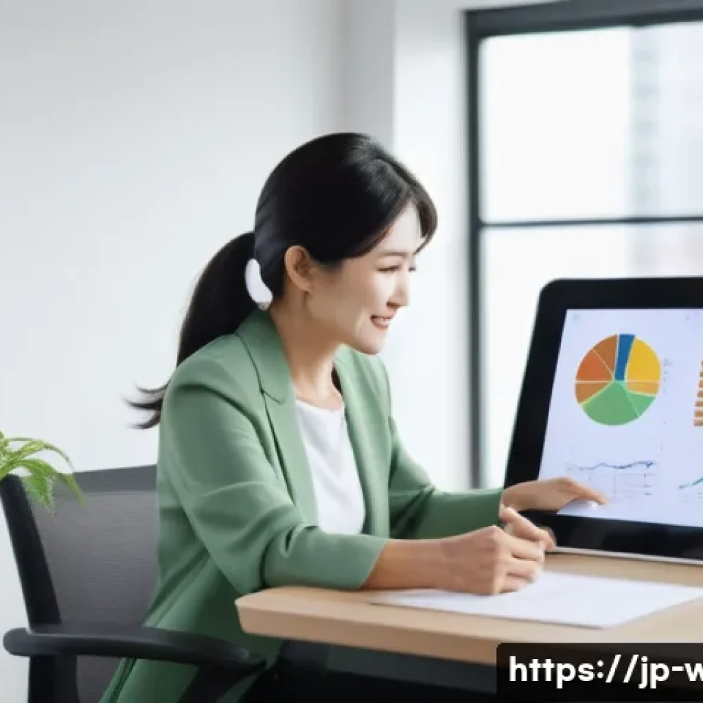 웰빙코디네이터와 건강 캠페인 마케팅 - A professional Japanese health expert consulting with a middle-aged Japanese woman in a modern offic...
