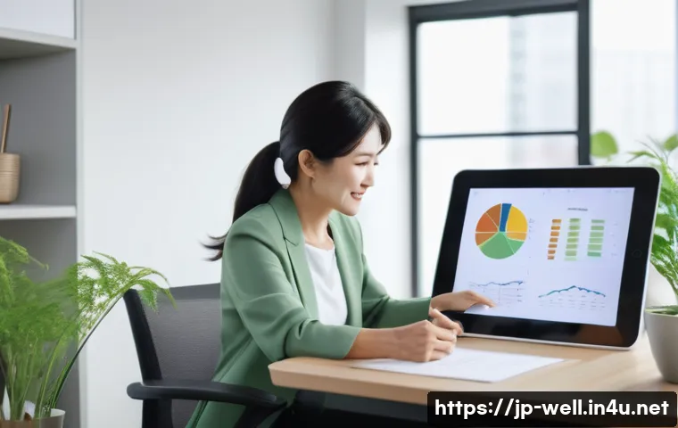 웰빙코디네이터와 건강 캠페인 마케팅 - A professional Japanese health expert consulting with a middle-aged Japanese woman in a modern offic...